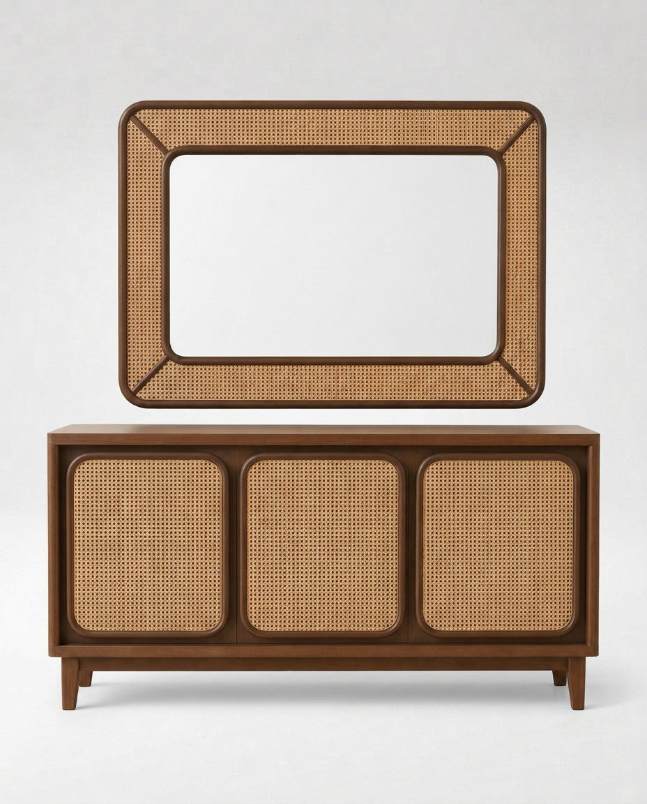 Cobra Sideboard with mirrors 160x50cm