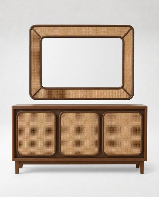 Cobra Sideboard with mirrors 160x50cm