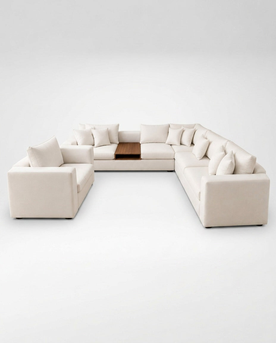 Nefer Corner sofa with armchair - Two pieces 