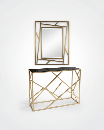Rozit Console with Mirror 120x40cm